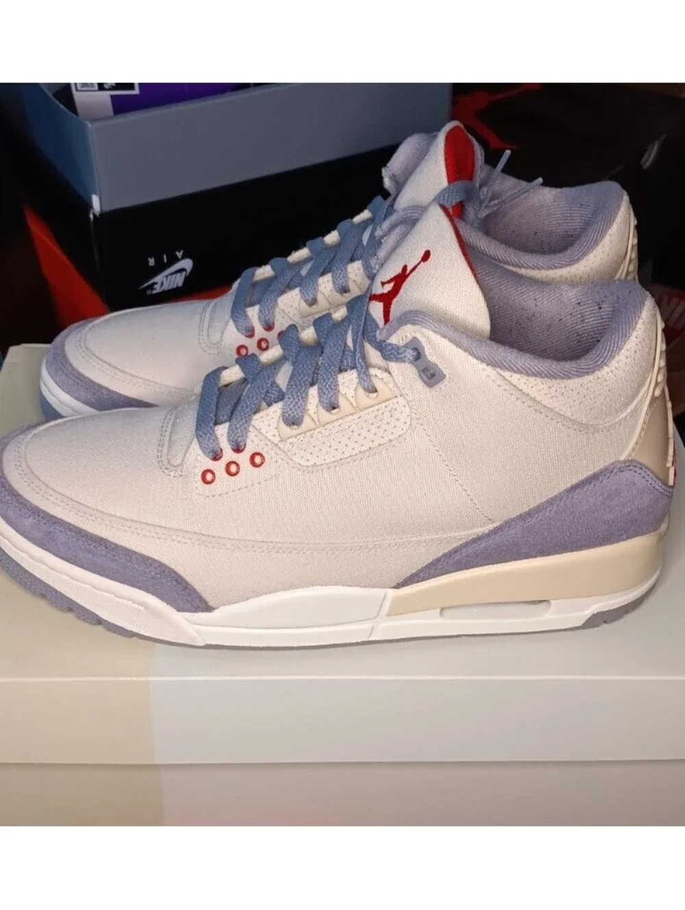 Size 8M - Nike Air Jordan 3 Retro 'Muslin'  Style DH7139-100
